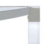 Console en acrylique Gunel de SAFAVIEH Couture - 120 cm (L) x 45 cm (l) x 73 cm (H)