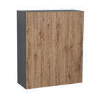 Armoire murale 36 x 36 - Double porte - Grise - 36 x 36 x 12