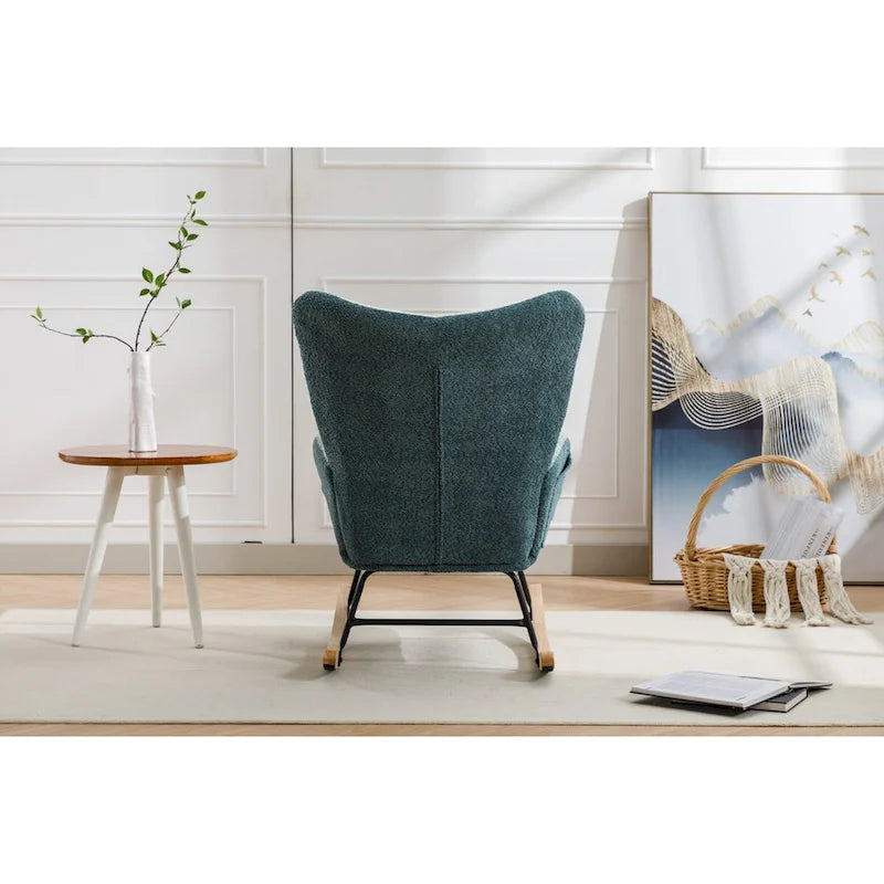 Fauteuil d'appoint patchwork moderne pour salon, chambre ou studio