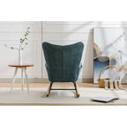 Fauteuil d'appoint patchwork moderne pour salon, chambre ou studio
