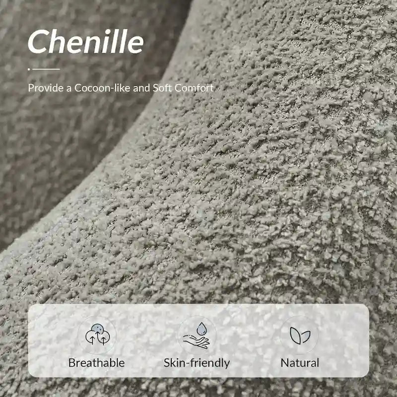 Fauteuil Hal Modern Boucle avec pieds en métal, lot de 2, par HULALA HOME