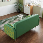 Canapé deux places à motif tulipe