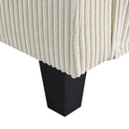 Canapé d'angle convertible en L, moderne et réversible, avec méridienne de rangement pour salon