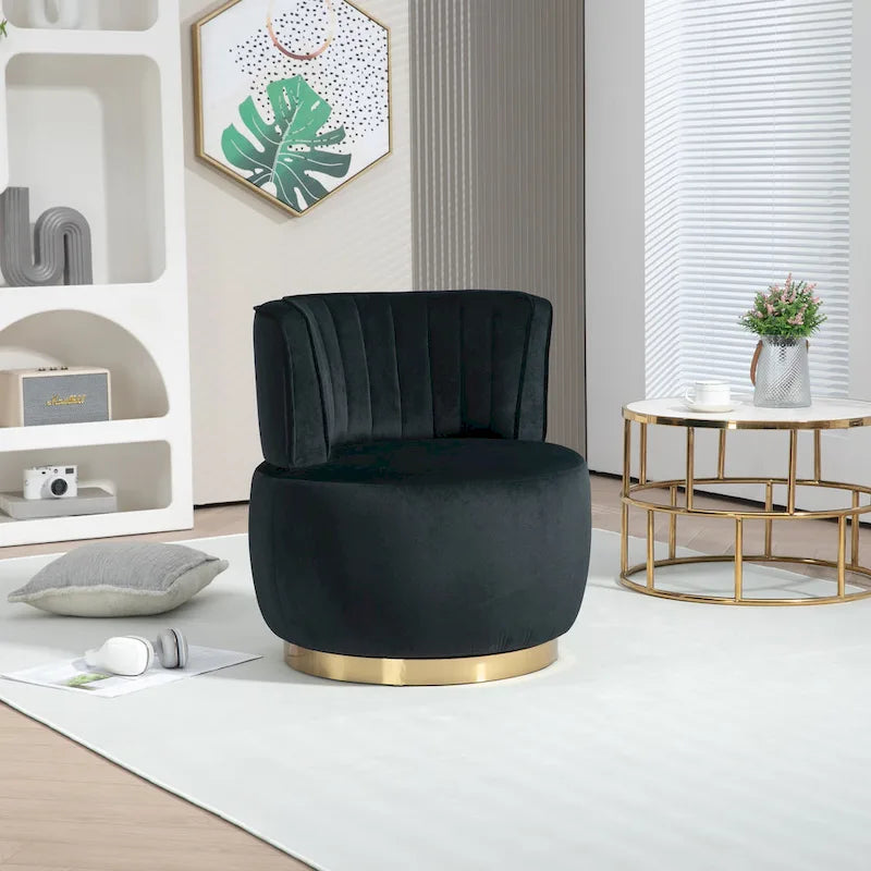 Fauteuils d'appoint pivotants à 360 degrés Cuddle Barrel