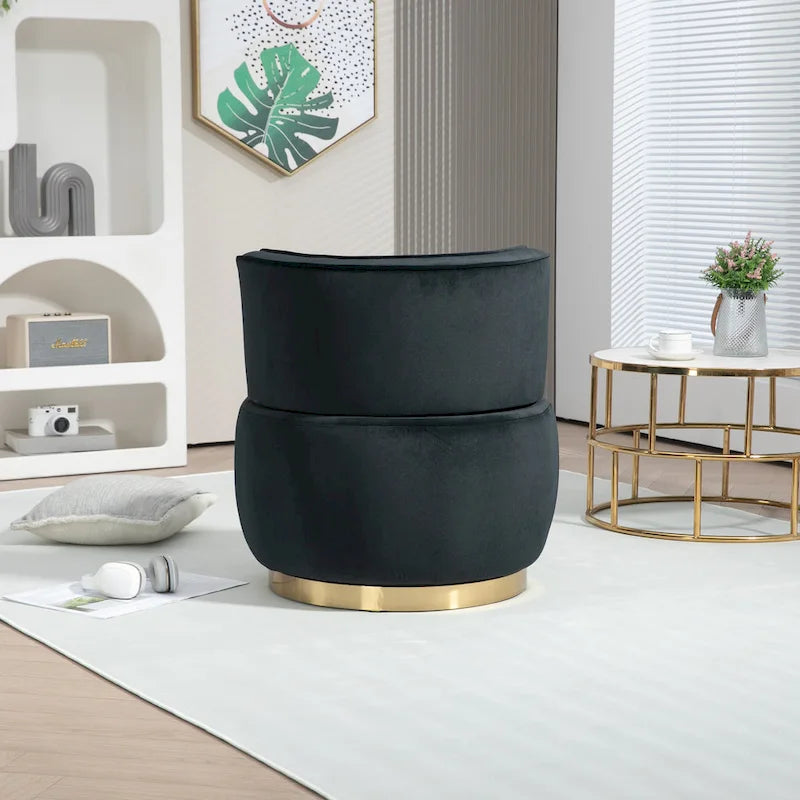 Fauteuils d'appoint pivotants à 360 degrés Cuddle Barrel