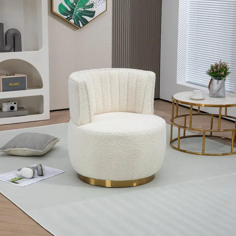 Fauteuils d'appoint pivotants à 360 degrés Cuddle Barrel