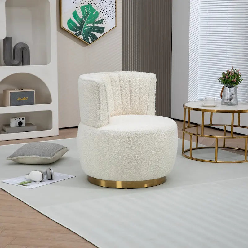 Fauteuils d'appoint pivotants à 360 degrés Cuddle Barrel