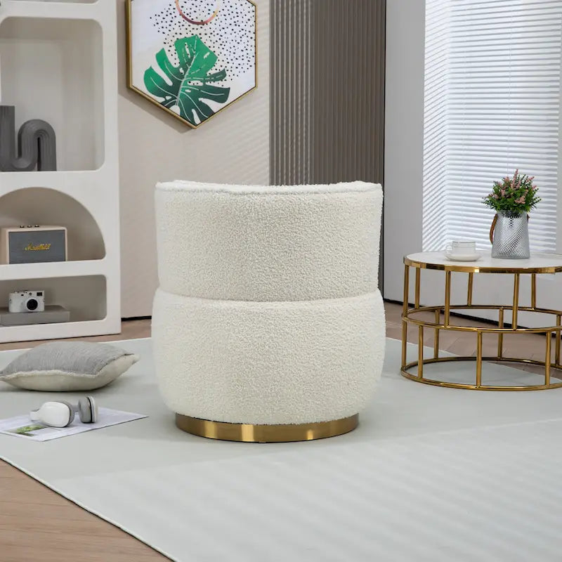 Fauteuils d'appoint pivotants à 360 degrés Cuddle Barrel