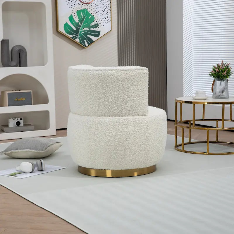 Fauteuils d'appoint pivotants à 360 degrés Cuddle Barrel