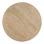 Table de salle à manger de style campagnard, table ronde extensible pour cuisine ou salle à manger