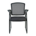 Eurotech Seating Dakota Guest Chairs, Sled Base with Arms