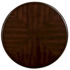 Table d'appoint ronde rétro 22 pouces, table de chevet en bois massif avec étagère, table d'angle pour salon, montage facile