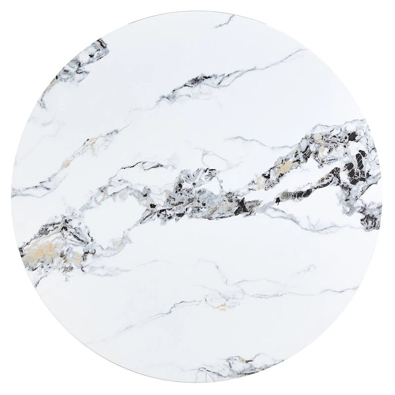 Ensemble de table à manger ronde 5 pièces