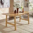 Table de salle à manger Pitea finition bois scandinave 71 par iNSPIRE Q Modern