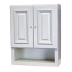 2126 Linen White Bathroom Wall Cabinet