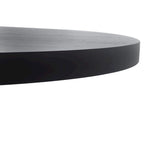 Table de salle à manger ronde en bois SAFAVIEH Couture Orestilla - 122 cm (L) x 122 cm (P) x 76 cm (H)