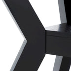 Table de salle à manger ronde en bois SAFAVIEH Couture Orestilla - 122 cm (L) x 122 cm (P) x 76 cm (H)