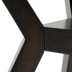 Table de salle à manger ronde en bois SAFAVIEH Couture Orestilla - 122 cm (L) x 122 cm (P) x 76 cm (H)