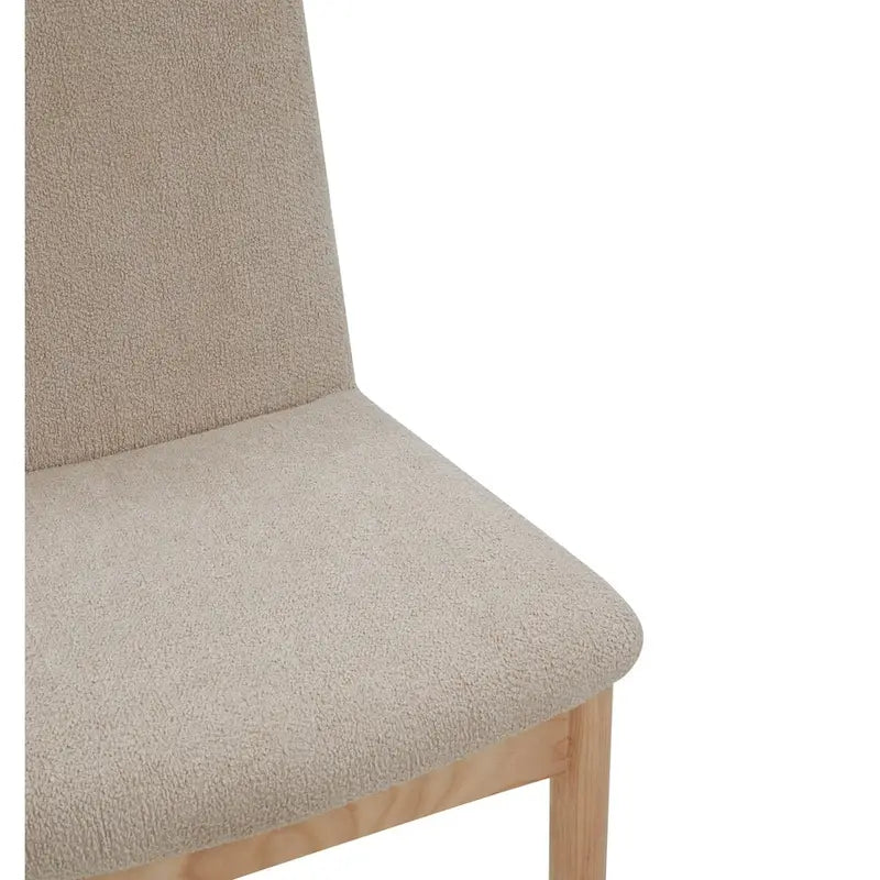 Chaise de salle à manger SAFAVIEH Couture Abriella Boucle 46 cm (18 pouces) - 48 cm (19 pouces) L x 58 cm (23 pouces) P x 84 cm (33 pouces) H